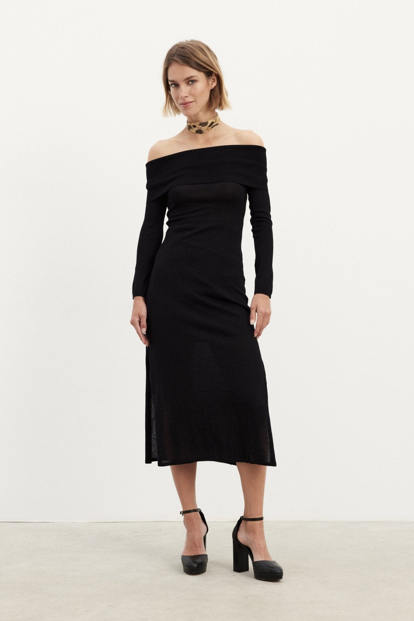 Vestido VENETIAN Black - BIMANI