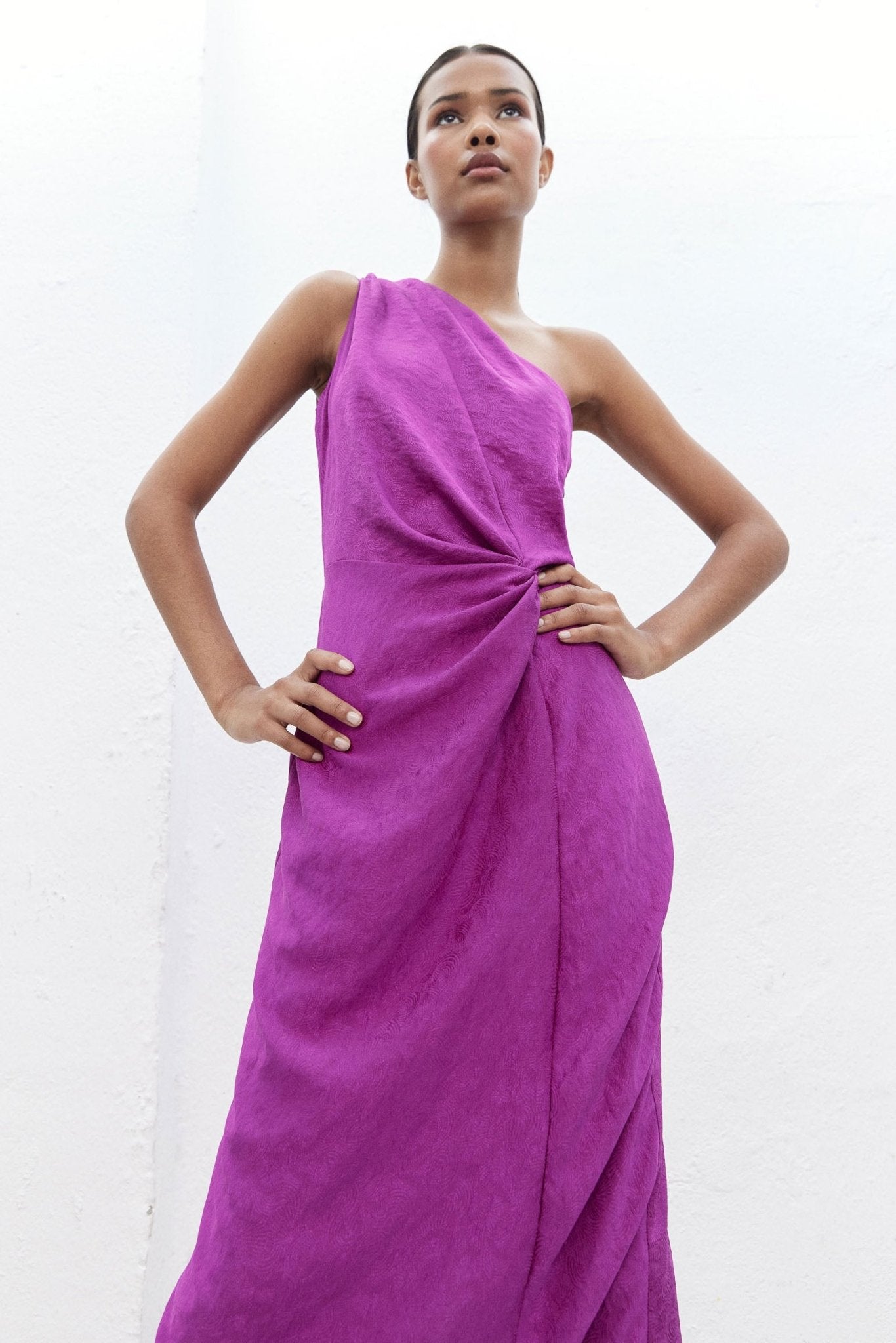 Magenta purple dress hotsell