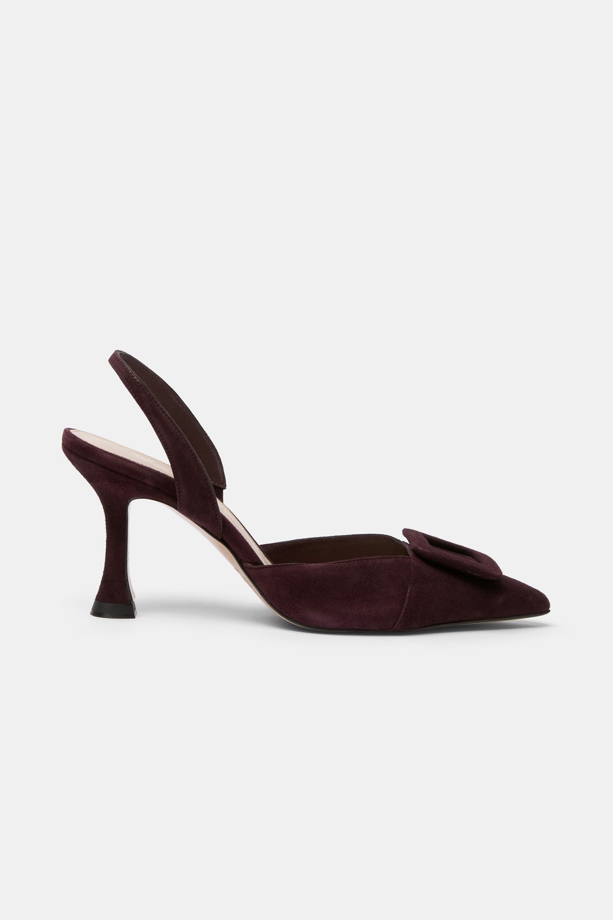 Stiletto NURIA Ante Burdeos - BIMANI