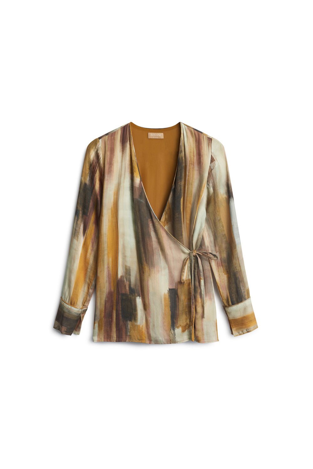 Blusa FUSHIMI Sumi-e Gold - BIMANI