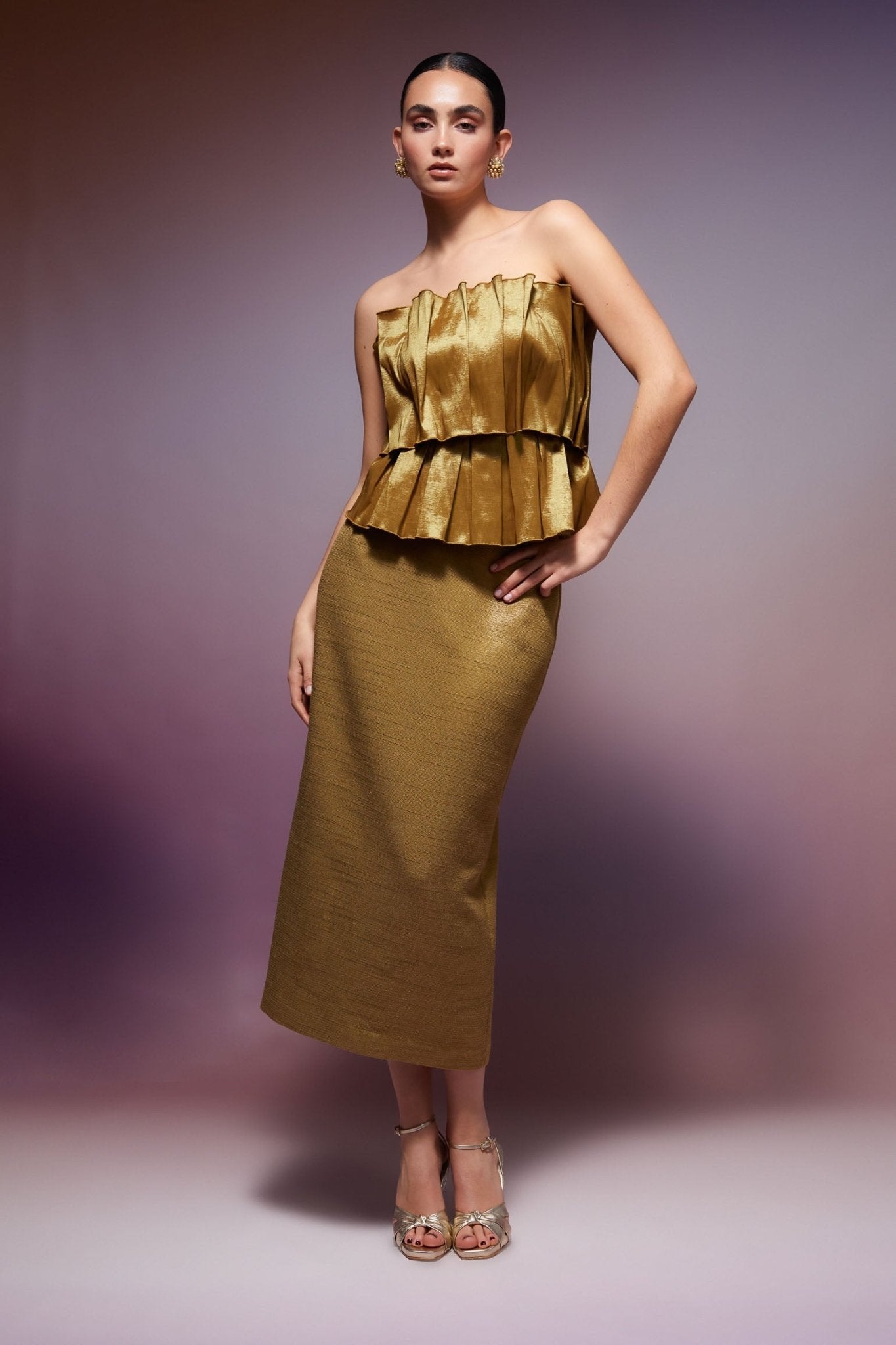 Falda CLEO Olive - BIMANI