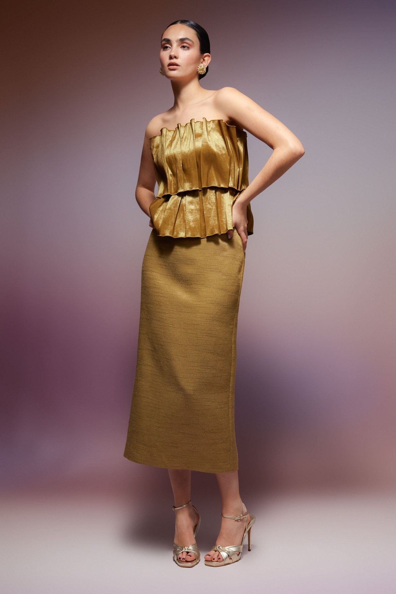 Falda CLEO Olive - BIMANI