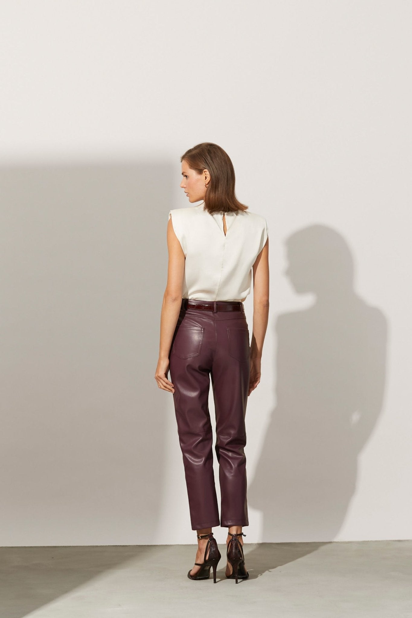 Pantalón MAIDEN Burgundy - BIMANI