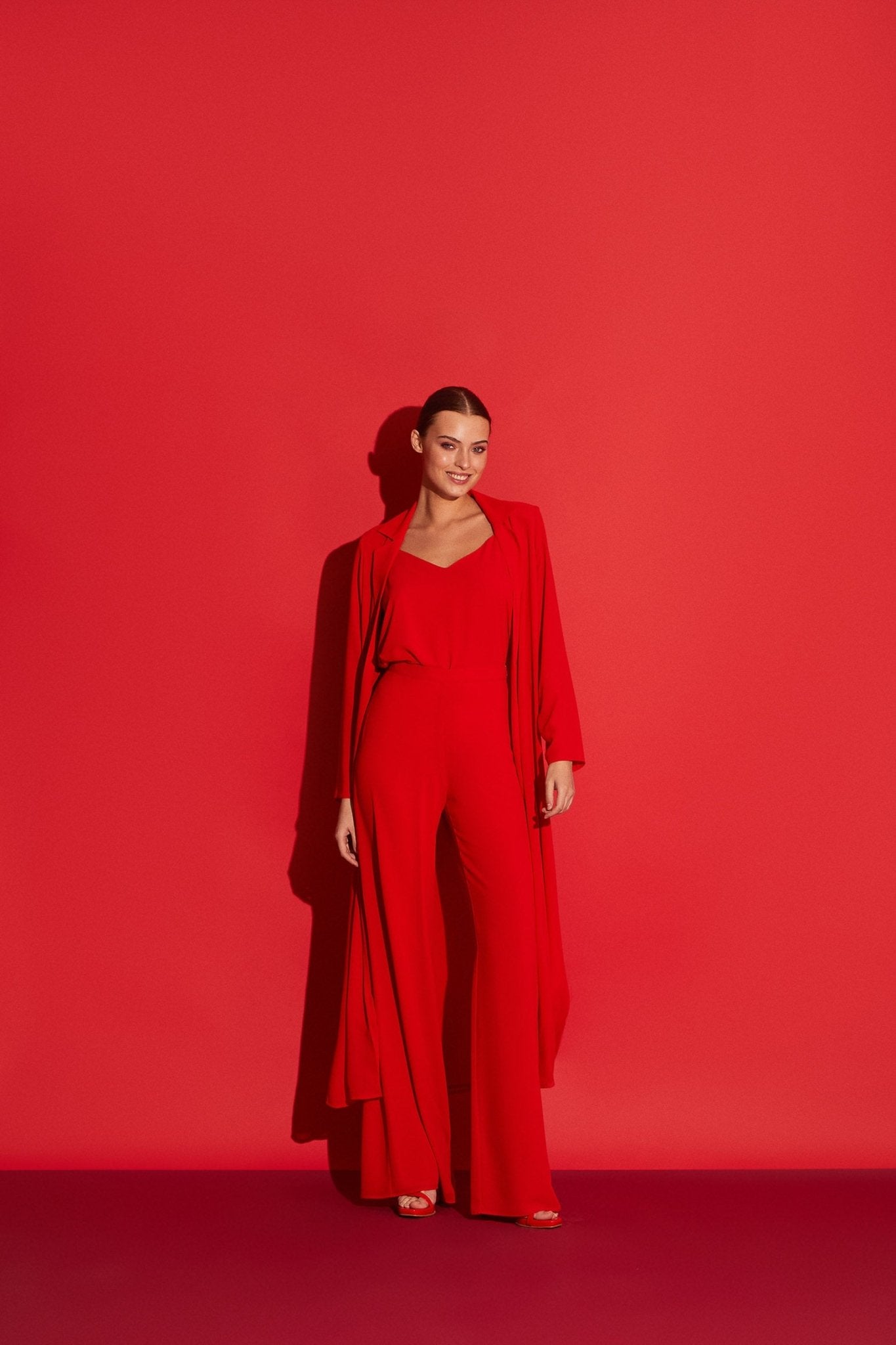 Pantalón OCÉANO Rojo Sandia - BIMANI