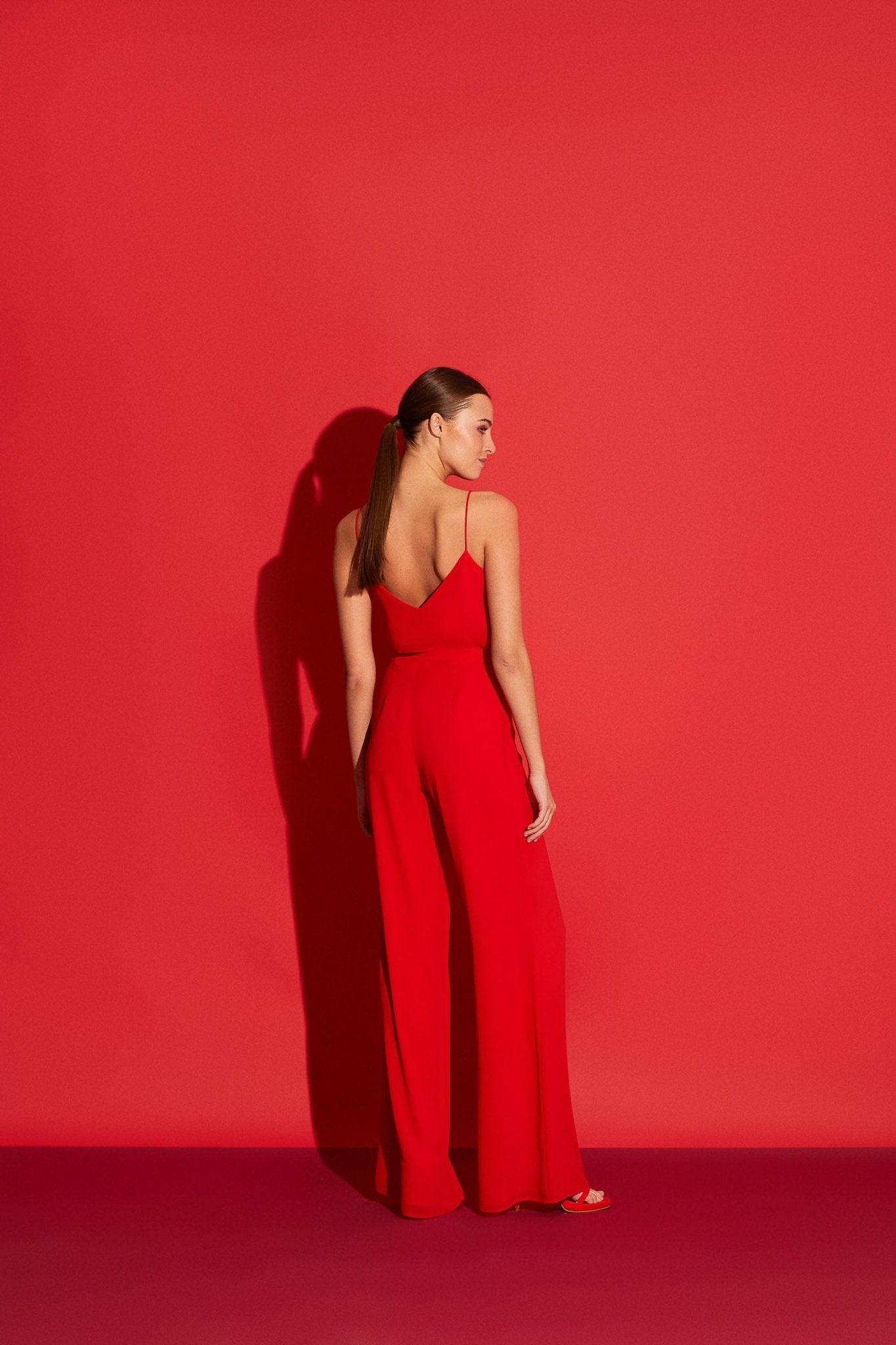 Pantalón OCÉANO Rojo Sandia - BIMANI