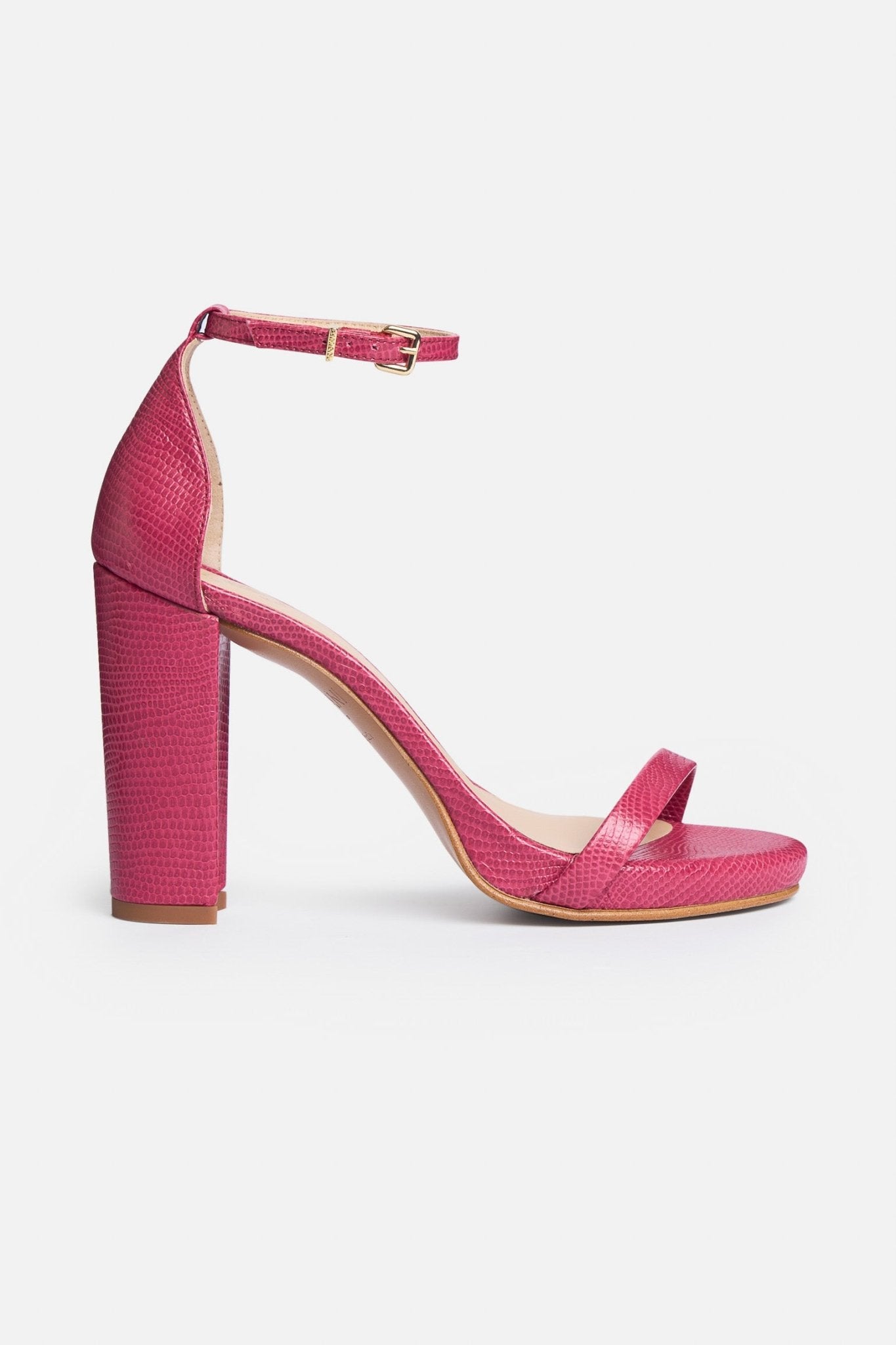 Sandalia OLIVIA Textura Fucsia - BIMANI