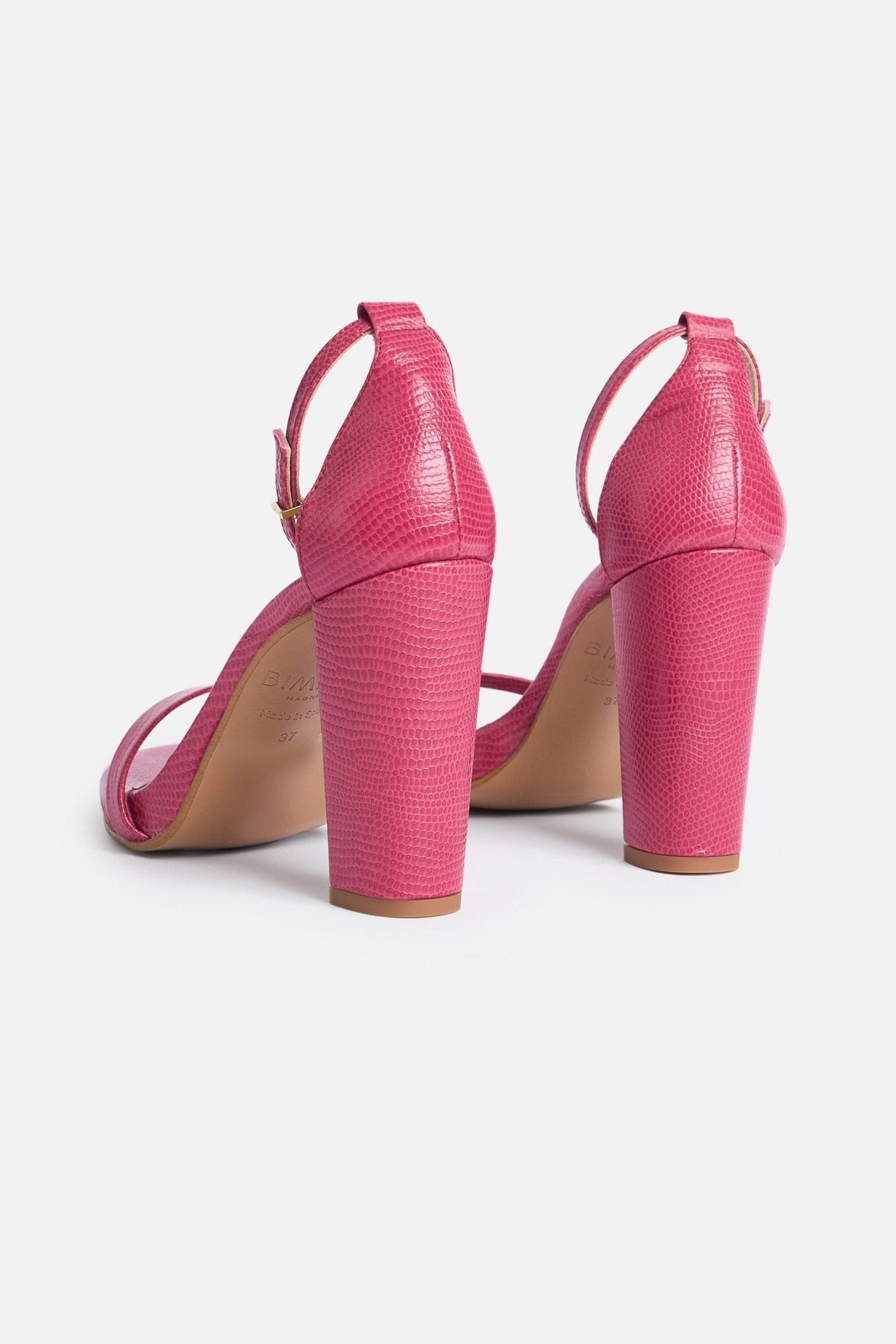 Sandalia OLIVIA Textura Fucsia - BIMANI