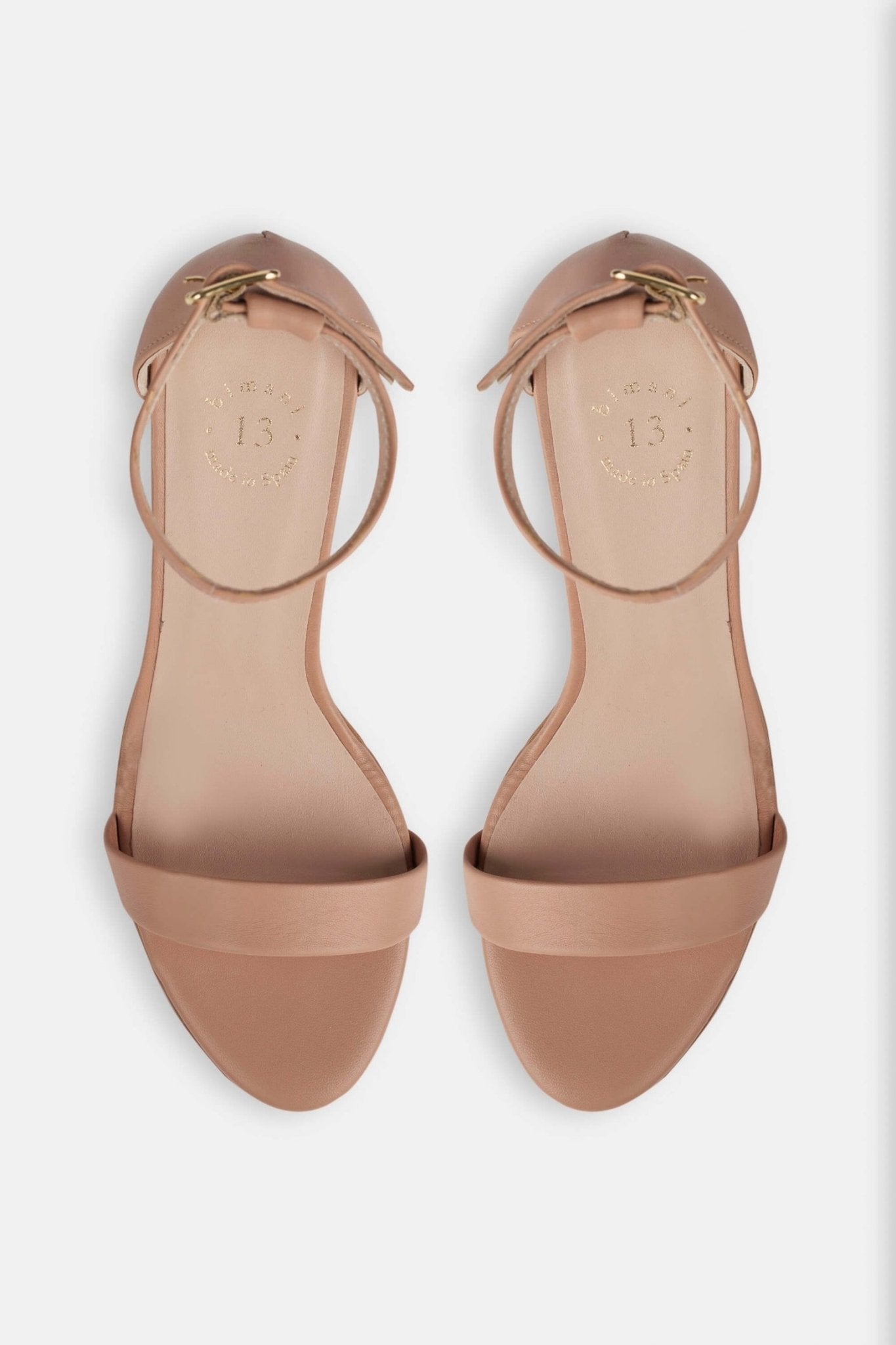 Sandalia Petite OLIVIA Nude - BIMANI