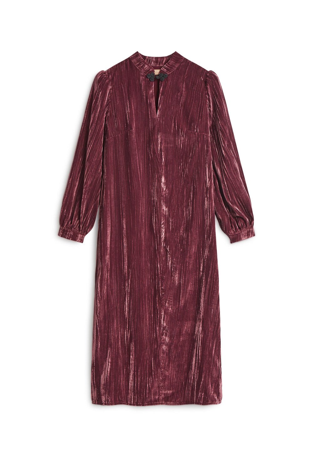 Vestido TOKIO Velvet Burgundy - BIMANI