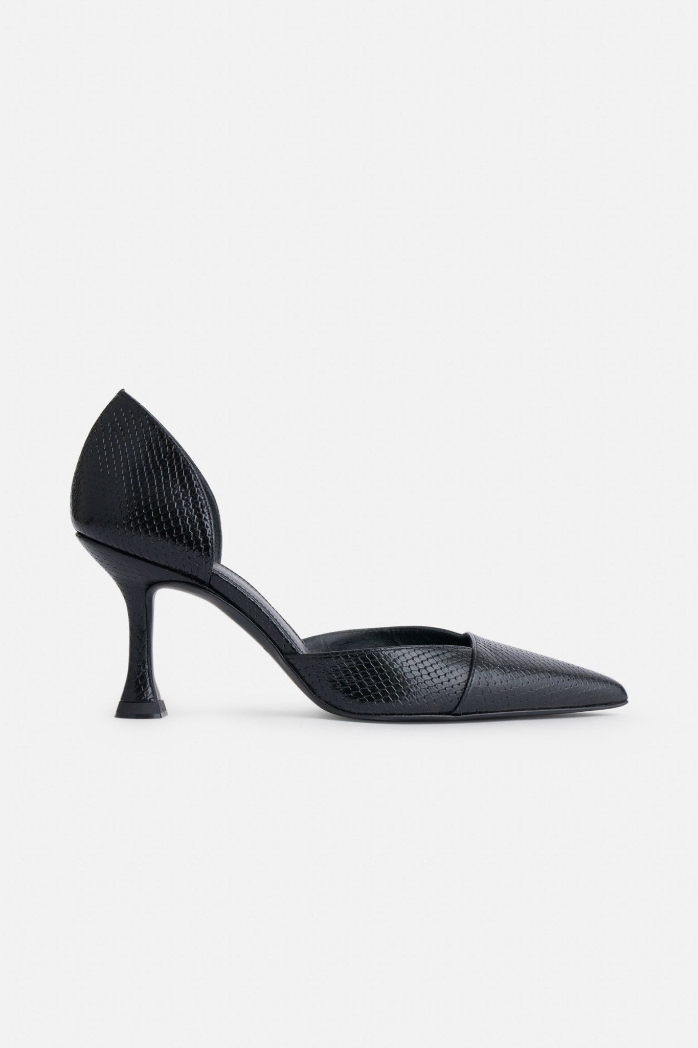 Stiletto JULIA Textura Black - BIMANI