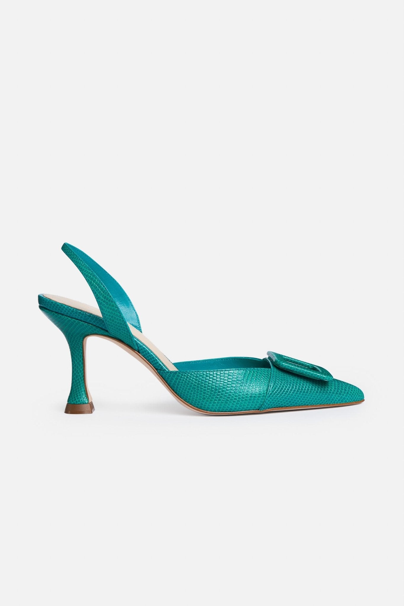 Stiletto NURIA Textura Aguamarina - BIMANI