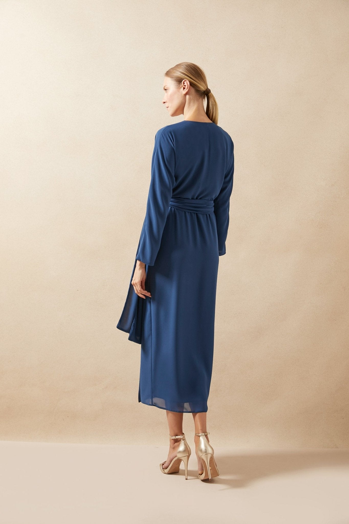 Vestido ESPIRAL Blue Neptune - BIMANI