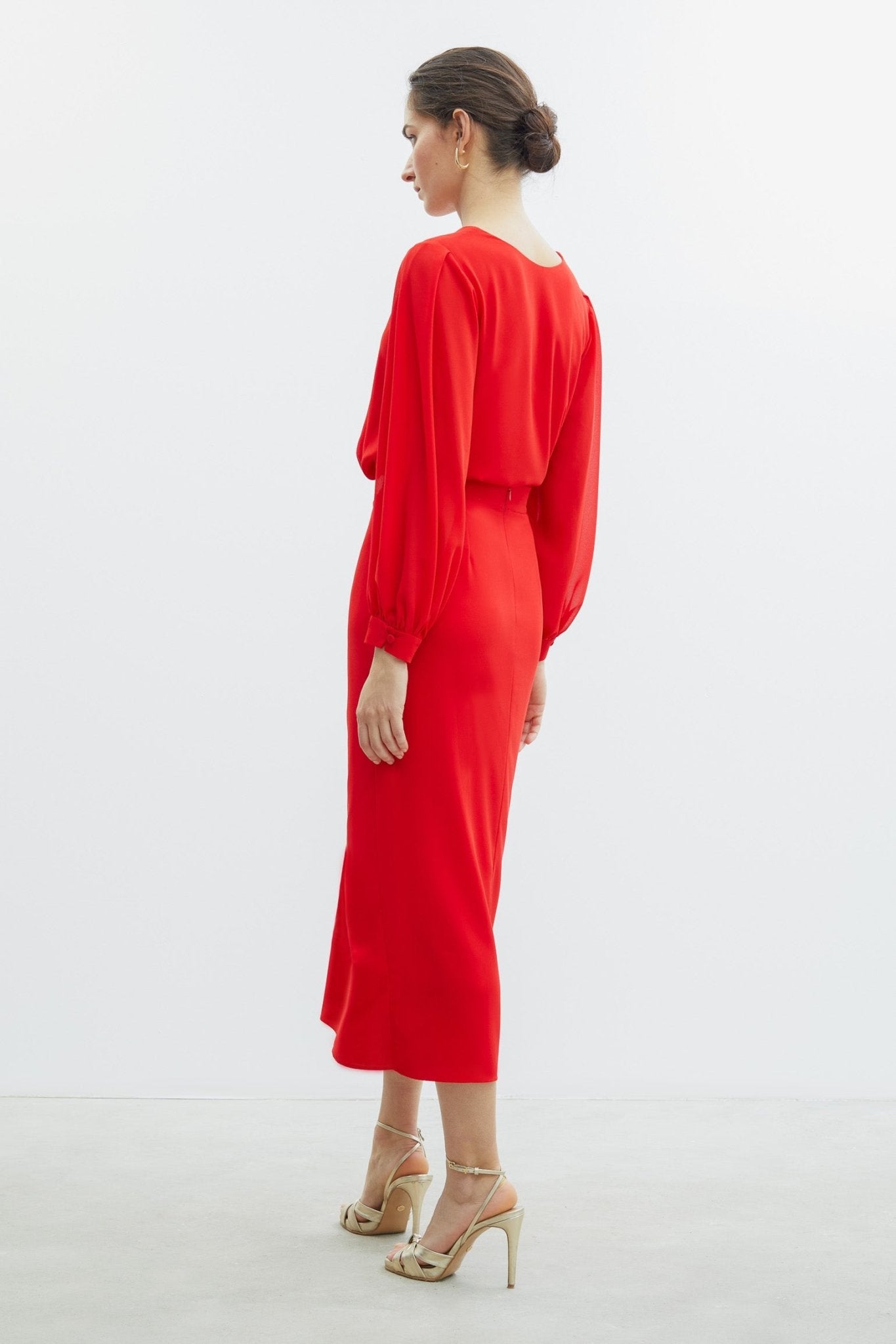 Falda RIGA Red Poppy - BIMANI