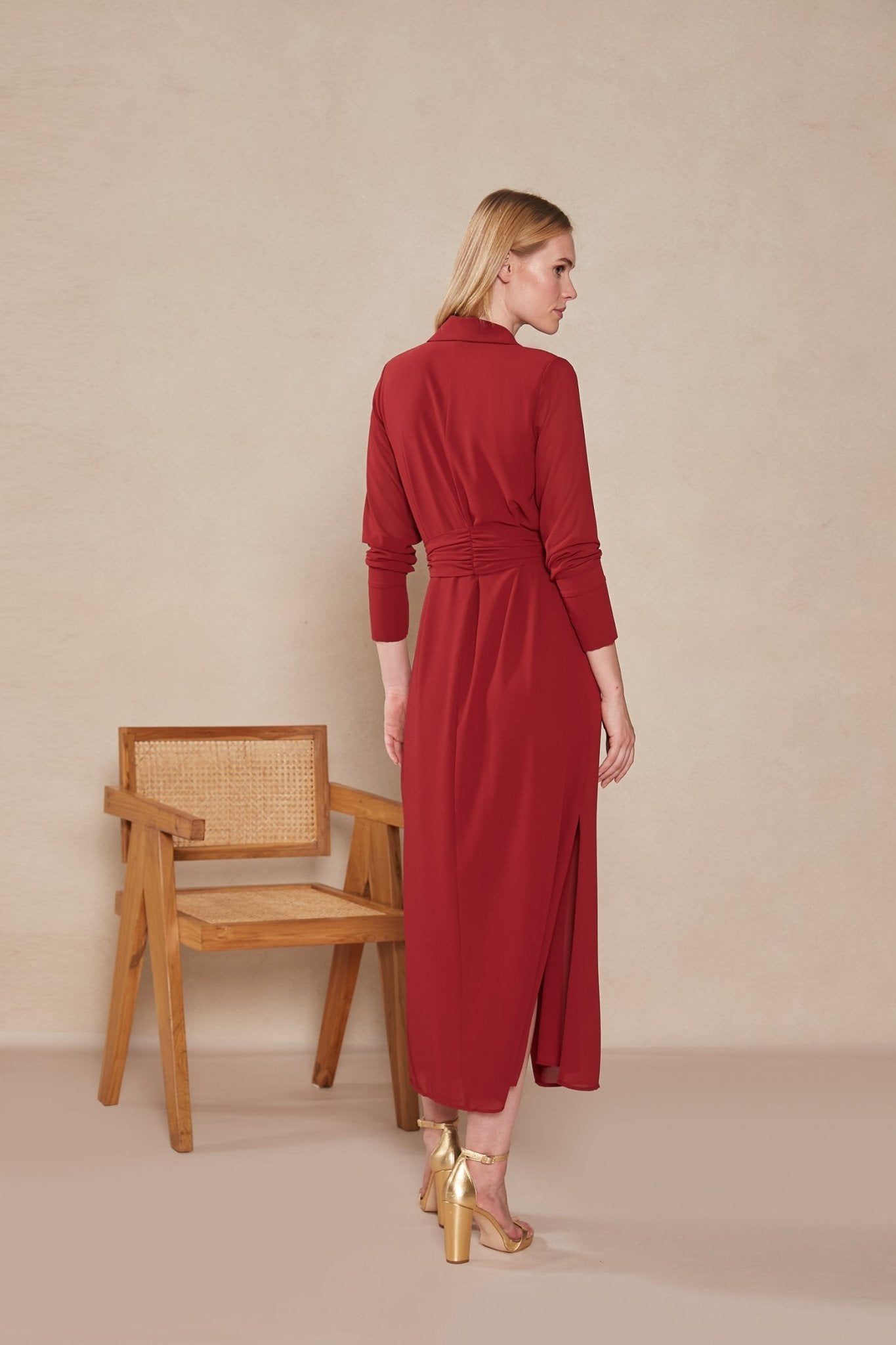 Vestido TORNADO Red Mars - BIMANI